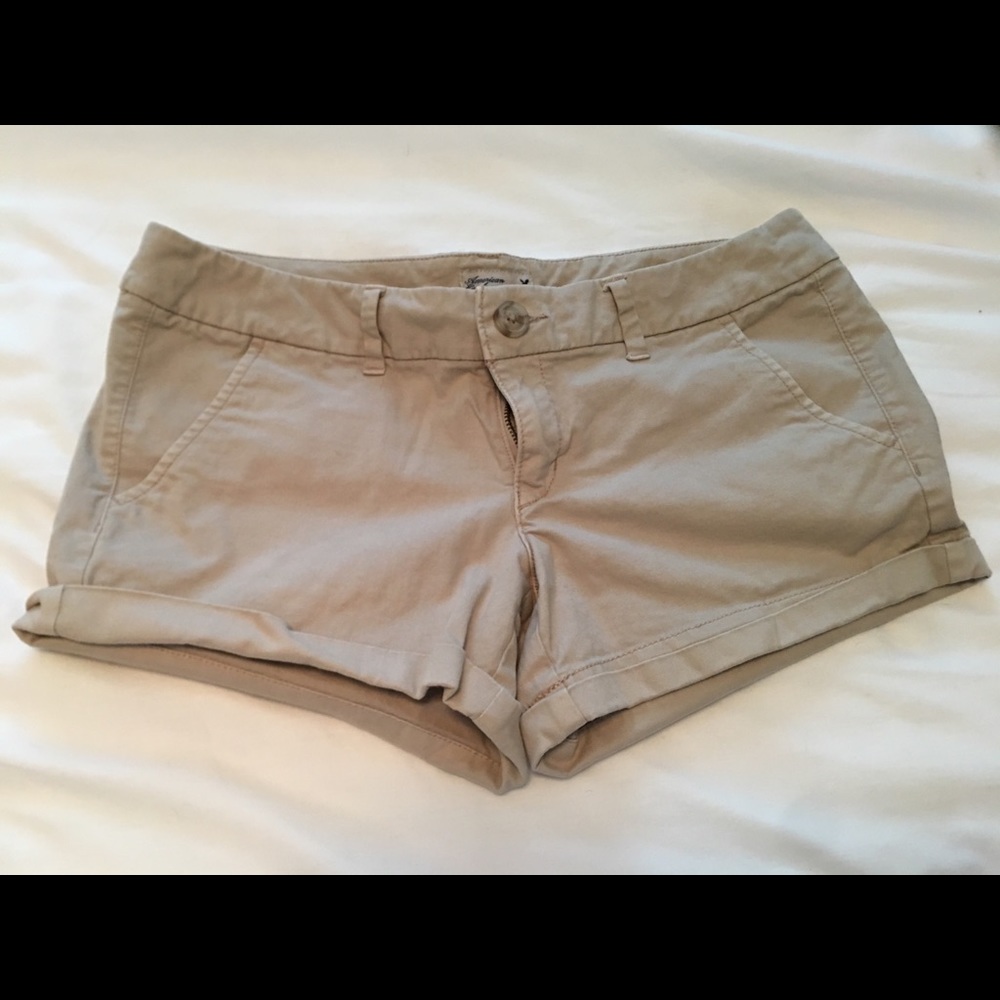 American Eagle Khaki Shorts